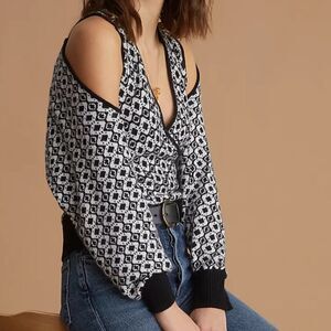 Maeve Sleeve Shrug Sweater Size S